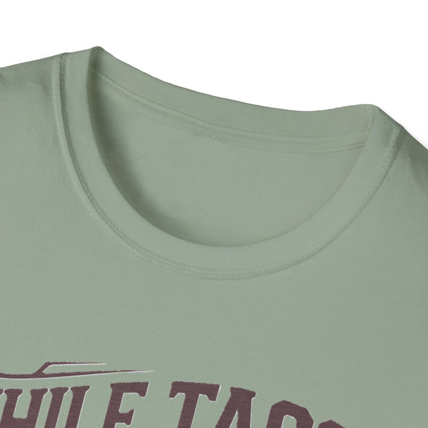 Golf-Themed Unisex Softstyle T-Shirt – Perfect for Taco Lovers, Casual Outings, Gift for Dads, Summer Style, Fun Statement Tee