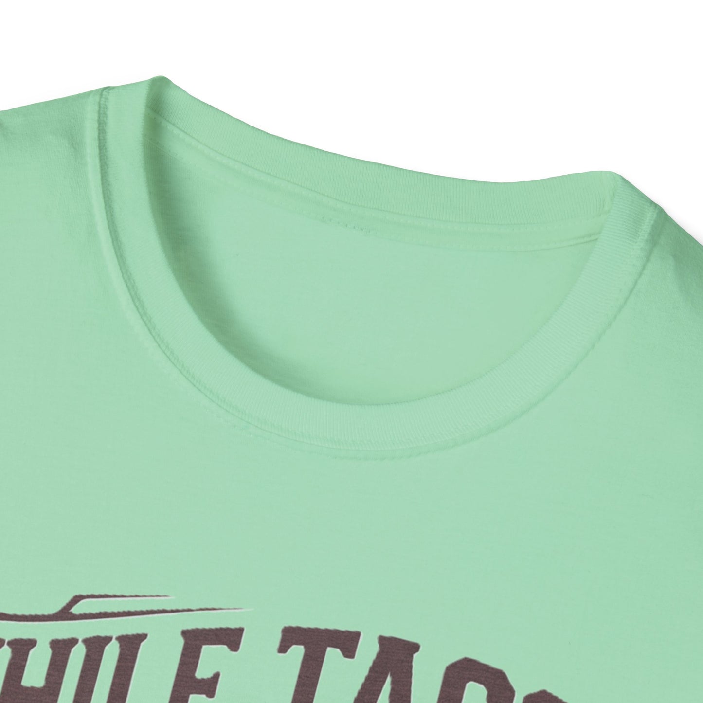 Golf-Themed Unisex Softstyle T-Shirt – Perfect for Taco Lovers, Casual Outings, Gift for Dads, Summer Style, Fun Statement Tee